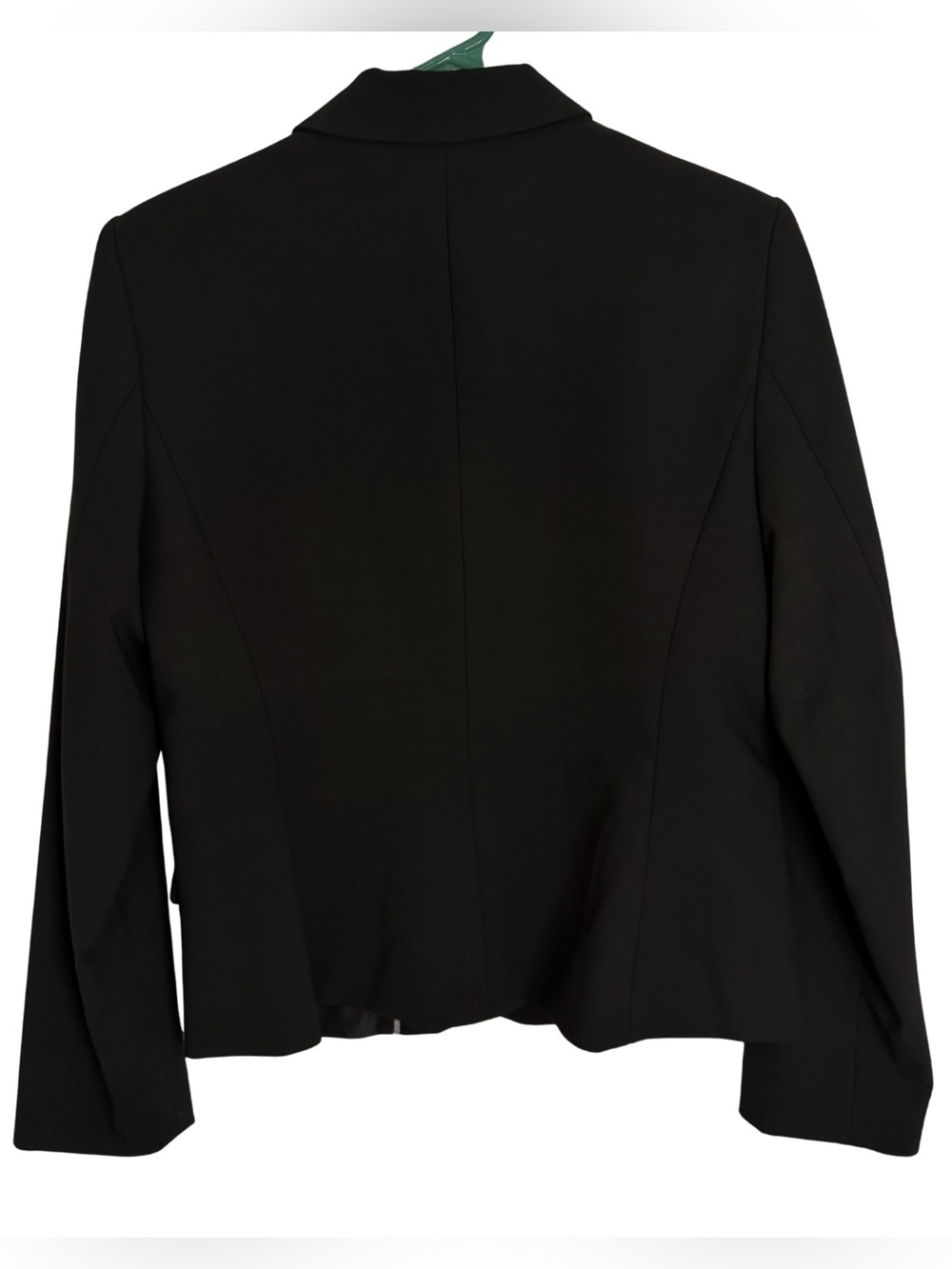 Calvin Klein Black Tailored Women's Long Sleeve Two Button Blazer Size 10 - Picture 2 of 4